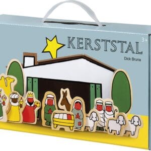 Dick Bruna - Houten kerststal